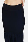 Zivame All Day Flared Mermaid Reversible Saree Shapewear - Black Navy — thumbnail 10